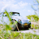 After fixing the car up, I drove it to Floyd Bennett Field to run it out and tune the carb. I may have driven over a small tree. Photo: Raphael Orlove